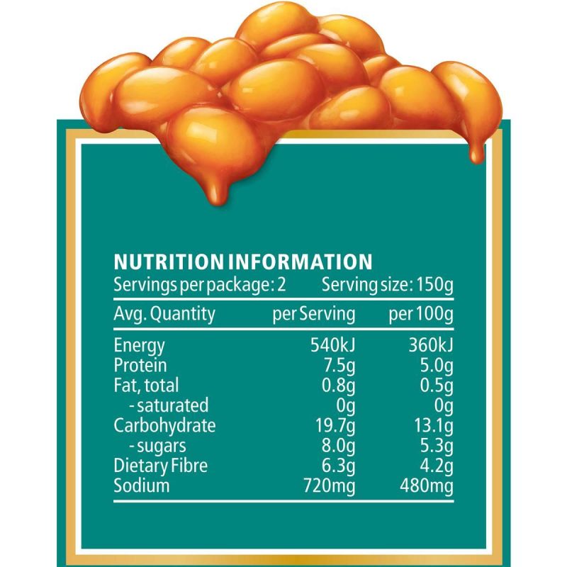 Heinz Baked Beans English Recipe Can 300g