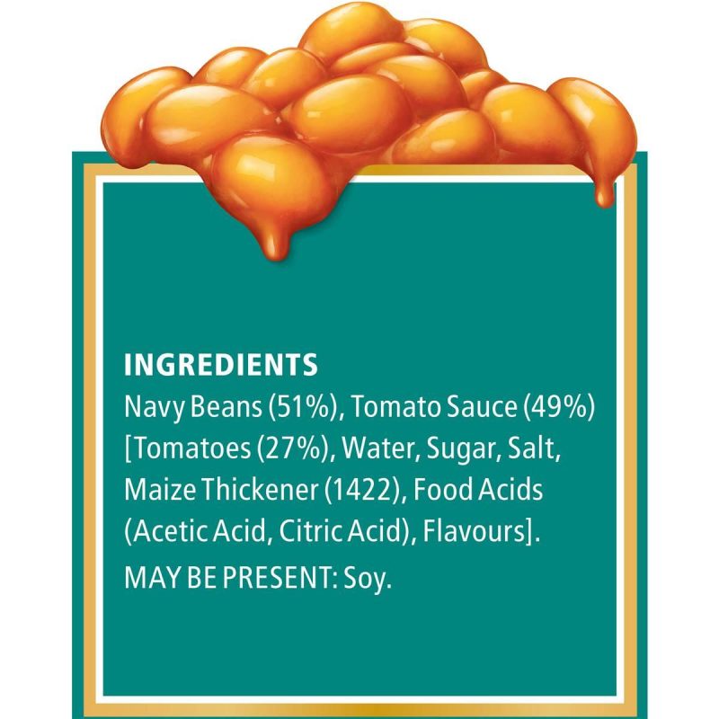 Heinz Baked Beans English Recipe Can 300g