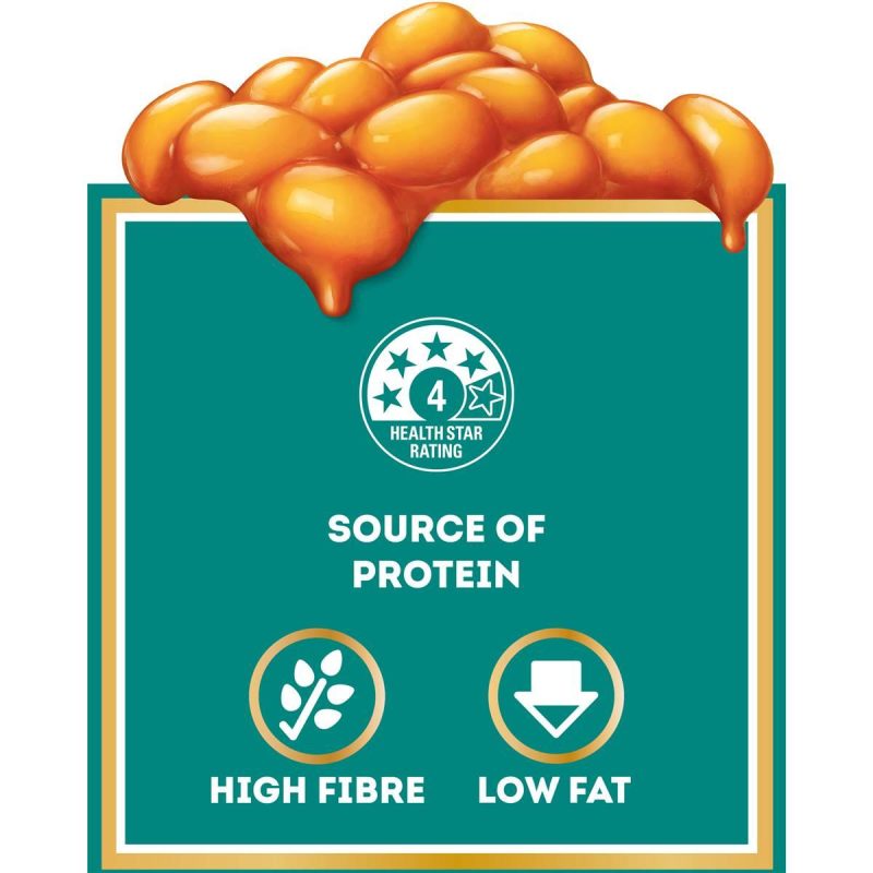 Heinz Baked Beans In Tomato Sauce Can 300g