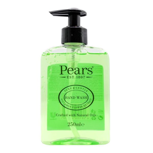 Experience the refreshing sensation of Pears Hand Wash with Green Lemon Flower Extract 250ml. Infused with the invigorating essence of green lemon flower extract, this gentle hand wash cleanses effectively while leaving hands feeling rejuvenated and subtly fragrant. Formulated for all skin types, its mild and pH-balanced formula ensures a gentle cleanse without stripping away natural moisture. Elevate your hand hygiene routine with Pears Hand Wash and enjoy a burst of freshness in every wash