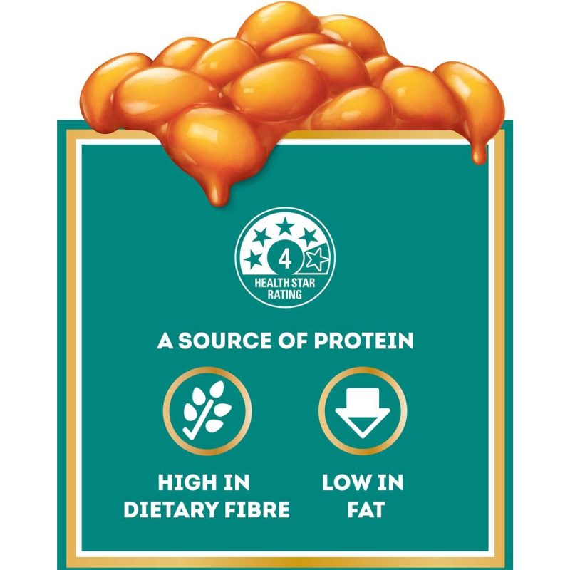 Heinz Baked Beans In Tomato Sauce Can 300g X 3 Cans