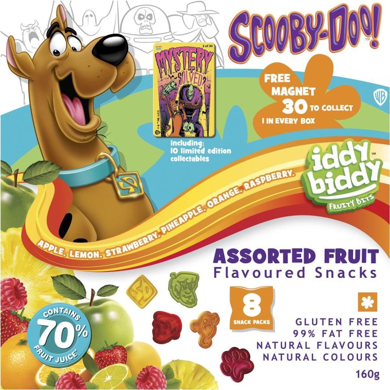 Iddy Biddy Fruit Bites Snacks Assorted Fruity Flavours 8 Packs