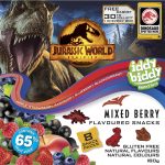 Iddy Biddy Fruit Bites Snacks Mixed Berry Flavour 8 Packs