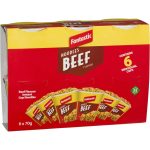Fantastic Instant Noodles Beef Cup 70g X 6 Cups