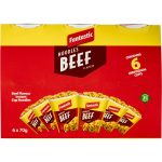 Fantastic Instant Noodles Beef Cup 70g X 6 Cups