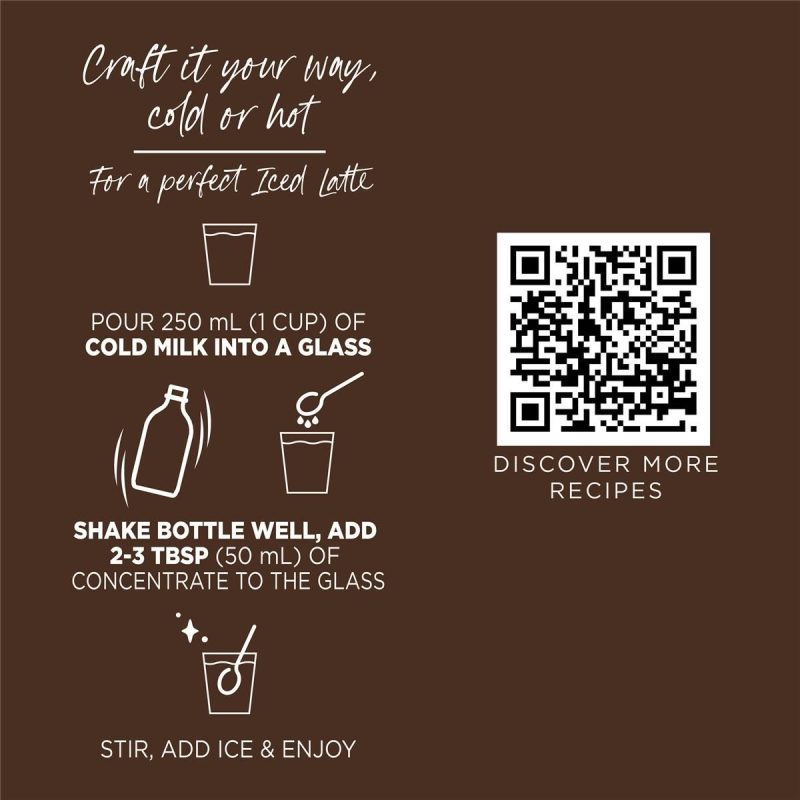 Nescafe Espresso Concentrate Black Syrup 500ml