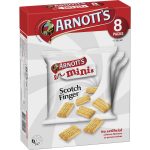 Arnotts Mini Scotch Finger Multipack Biscuits 8 Pack
