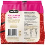Trident Pork Ramen Instant Noodles Pack 85g X 4 Pack