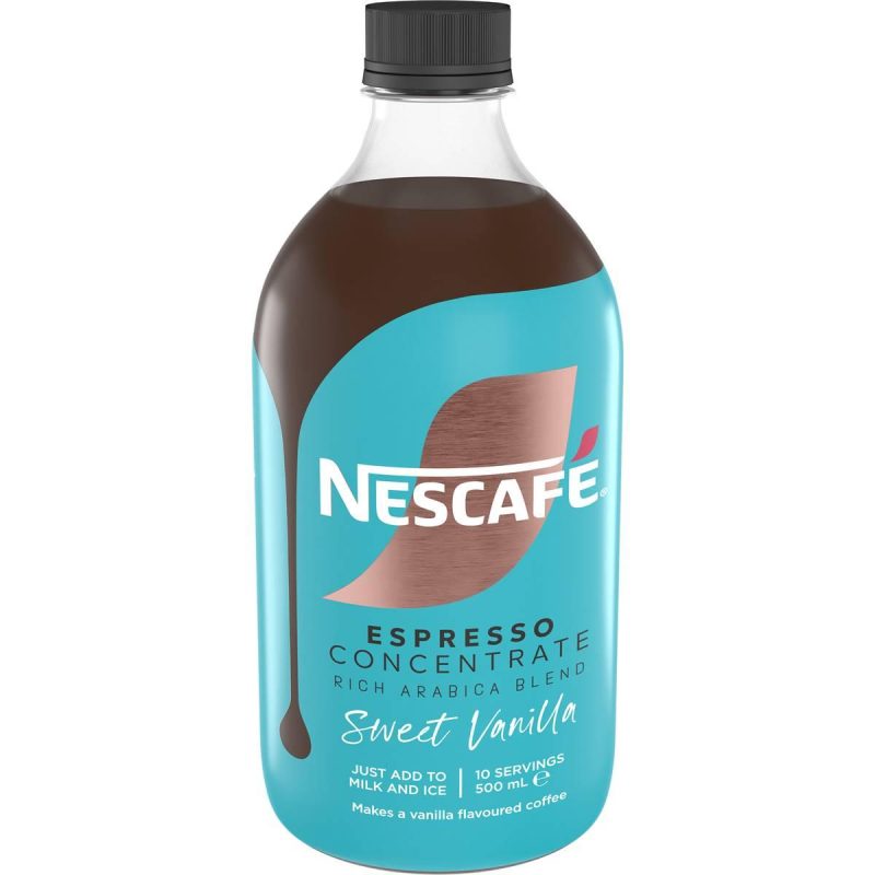 Nescafe Espresso Concentrate Sweet Vanilla Syrup 500ml