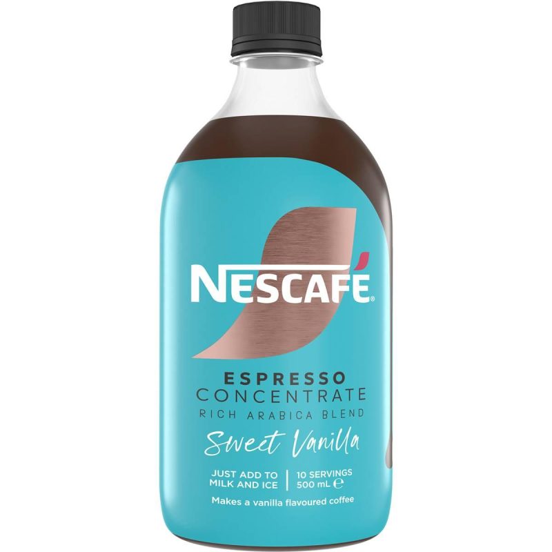 Nescafe Espresso Concentrate Sweet Vanilla Syrup 500ml