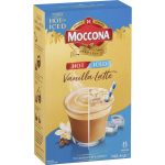 Moccona Iced Hot Vanilla Latte Coffee Sachets 8 Pack