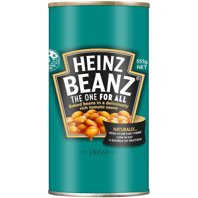 Heinz Baked Beans In Tomato Sauce Can 555g