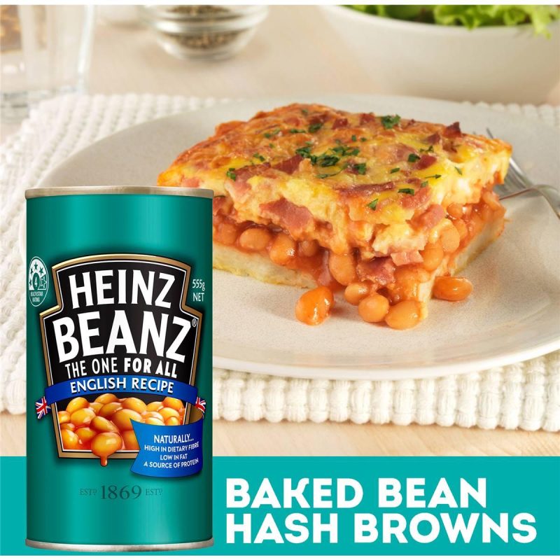 Heinz Baked Beans English Recipe Can 555g
