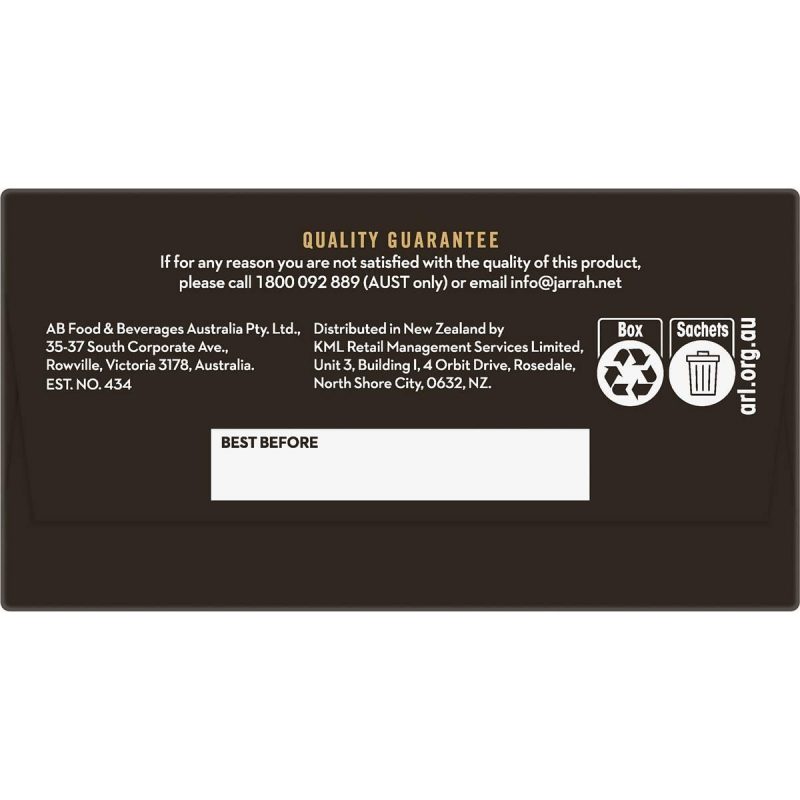 Jarrah French Vanilla Latte Coffee Drink Sachets 10 Pack