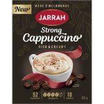 Jarrah Strong Cappuccino Coffee Drink Sachets 10 Pack