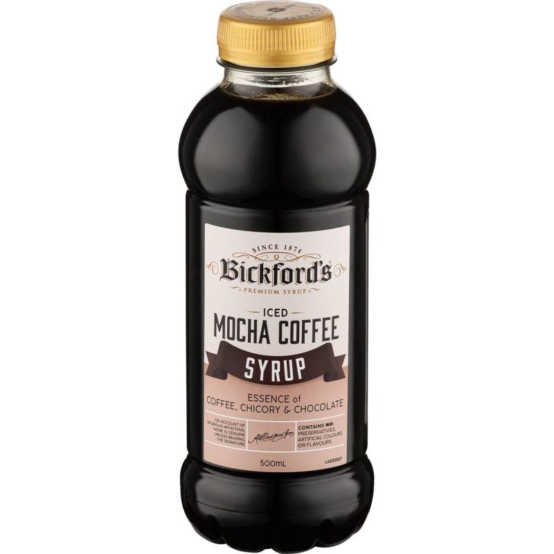 Bickfords Iced Mocha Coffee Syrup 500ml