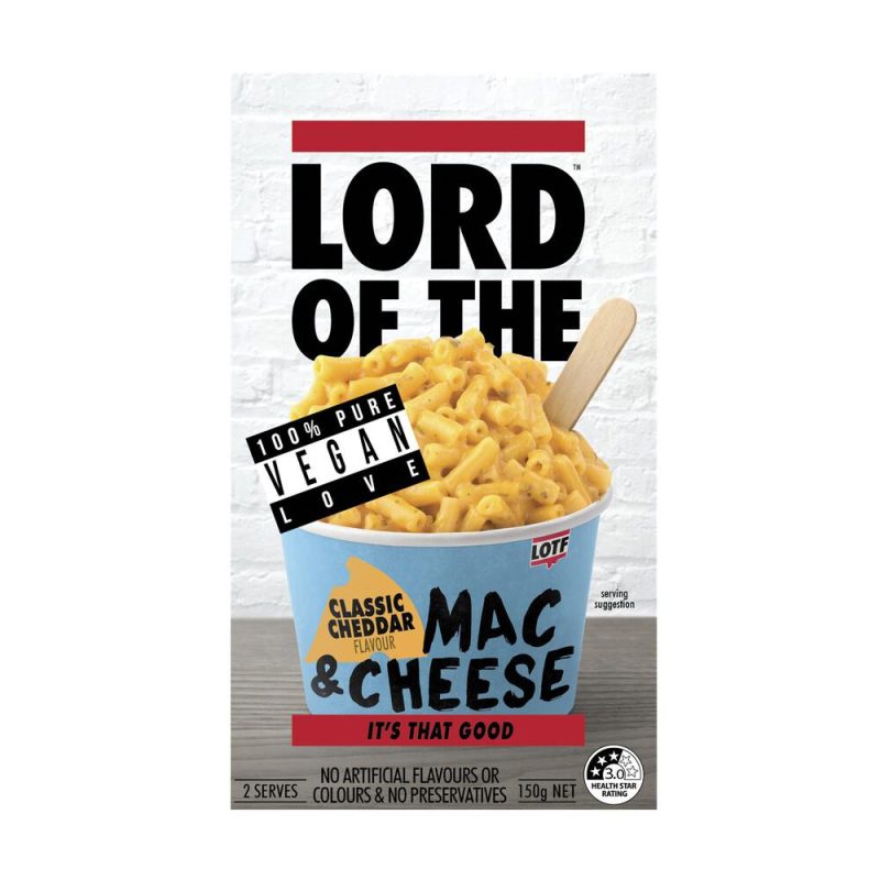 Lord Of The Fries Mac and Cheese Classic Cheddar Box 150g