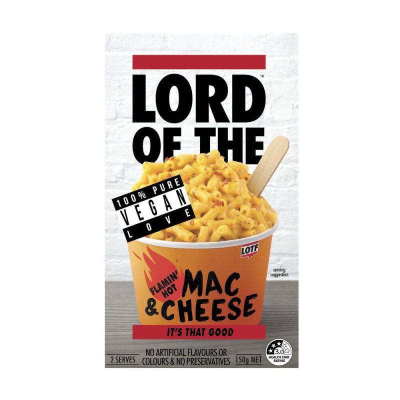 Lord Of The Fries Mac and Cheese Flamin Hot Box 150g