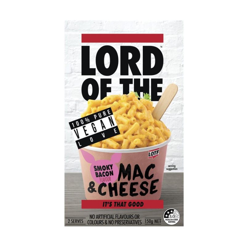 Lord Of The Fries Mac and Cheese Smoky Bacon Box 150g