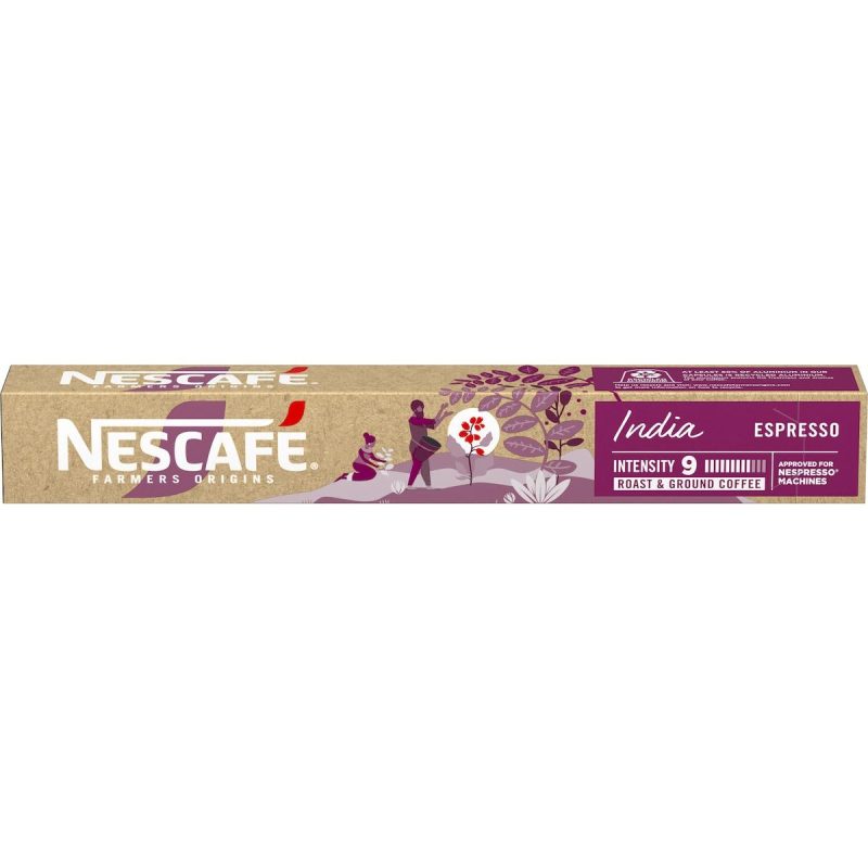 Nescafe India Espresso Coffee Pods Capsules 10 Pack