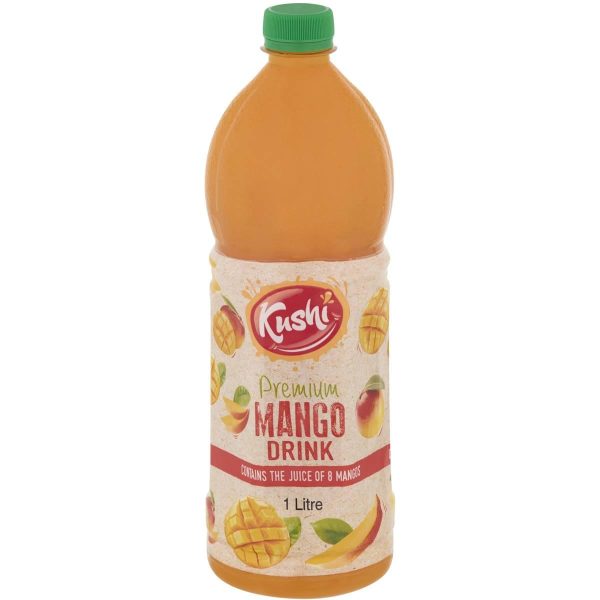 Kushi Premium Mango Juice Drink 1L