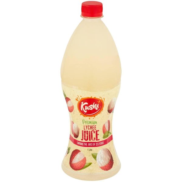 Kushi Premium Lychee Juice Drink 1L