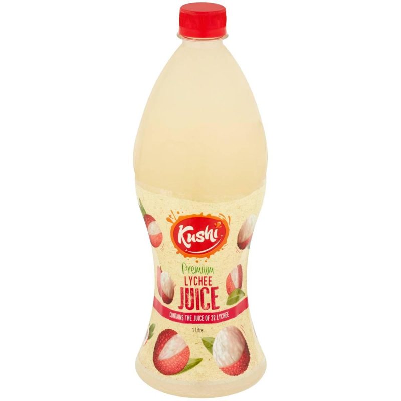 Kushi Premium Lychee Juice Drink 1L