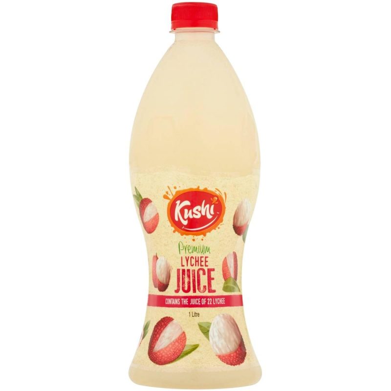 Kushi Premium Lychee Juice Drink 1L
