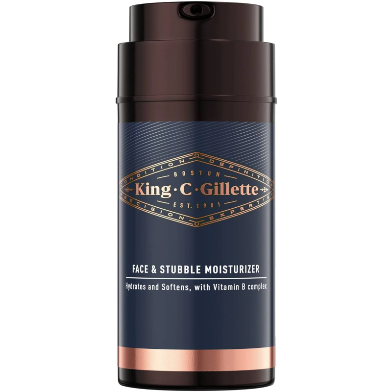 Gillette King C Beard and Stubble Moisturiser for Men 100ml