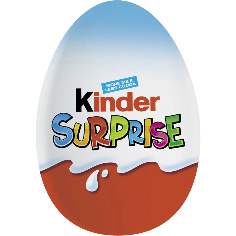 Kinder Surprise Chocolate Blue Egg for Kids 20g