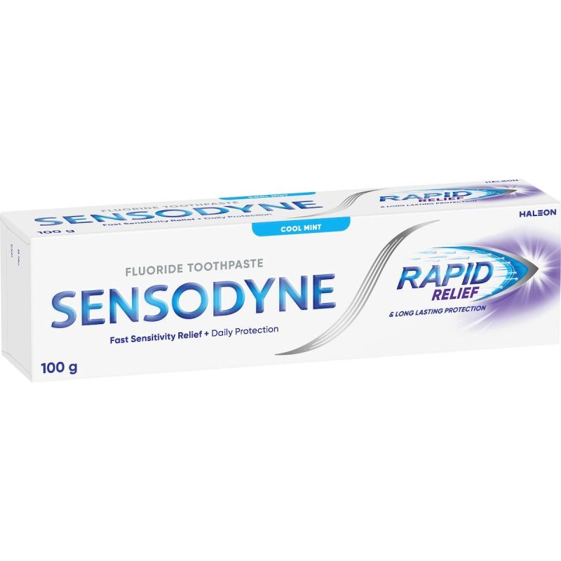 Sensodyne Rapid Relief Fast Sensitive Toothpaste Cool Mint 100g