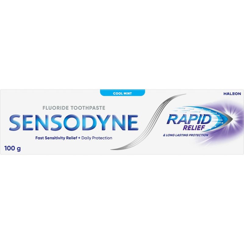 Sensodyne Rapid Relief Fast Sensitive Toothpaste Cool Mint 100g