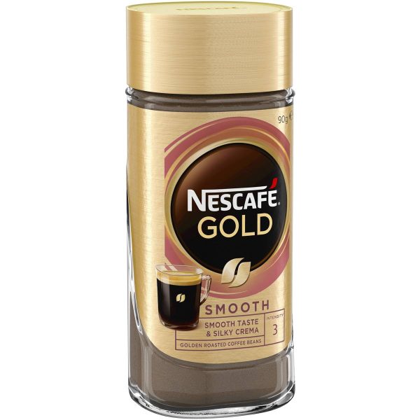 Nescafe Gold Smooth and Creamy Instant Coffee Jar 90g