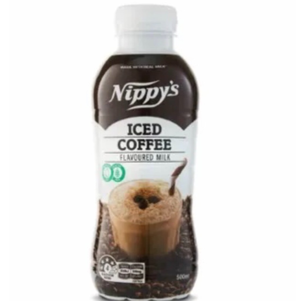 Nippys Iced Coffee Flavoured Milk Bottle 500ml X 6 Bottles