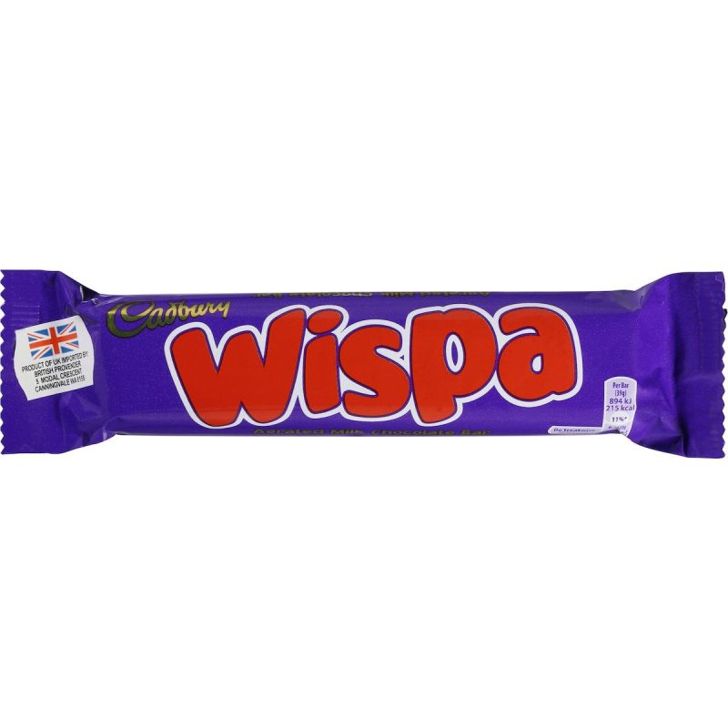 Cadbury Wispa Chocolate Bar 36g X 6 Bars