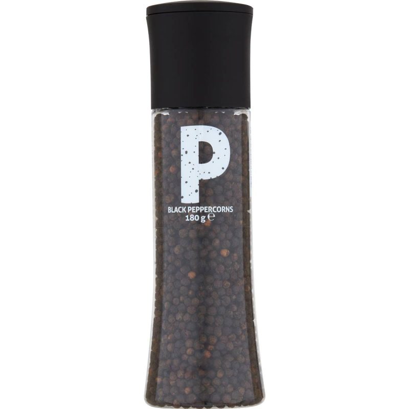Black Peppercorns Grinder 180g