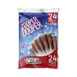 Zooper Dooper Ice Blocks Frozen Cola Sticks 24 Pack