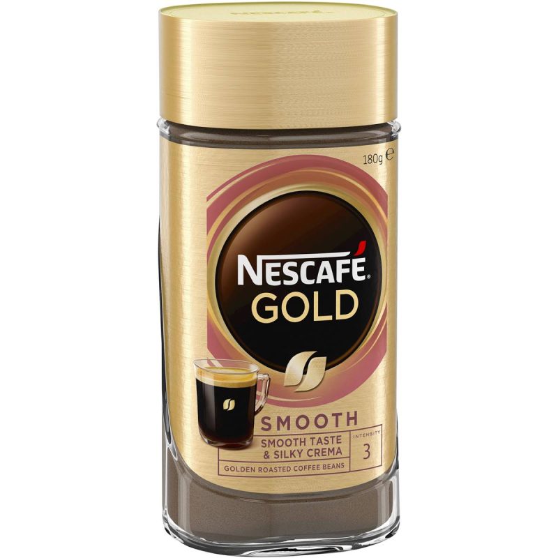 Nescafe Gold Smooth and Creamy Instant Coffee Jar 180g
