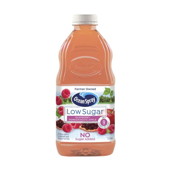 Ocean Spray Low Sugar Apple Raspberry Pomegranate Juice Drink 1.5L