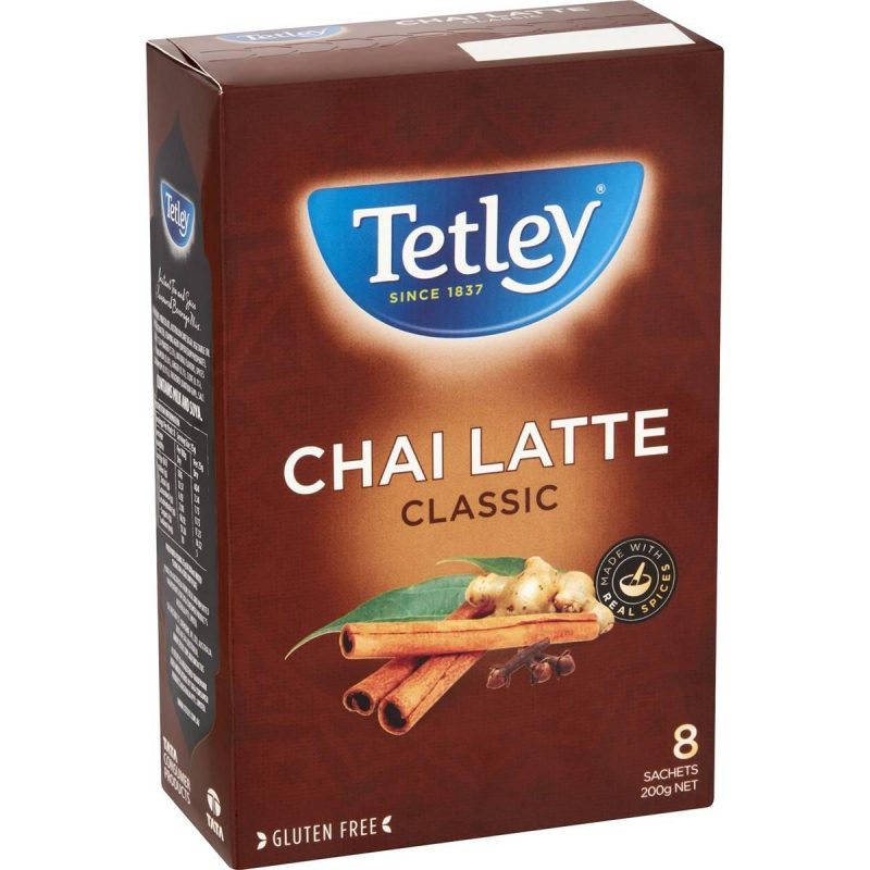 Tetley Chai Latte Classic Sachets 8 Pack