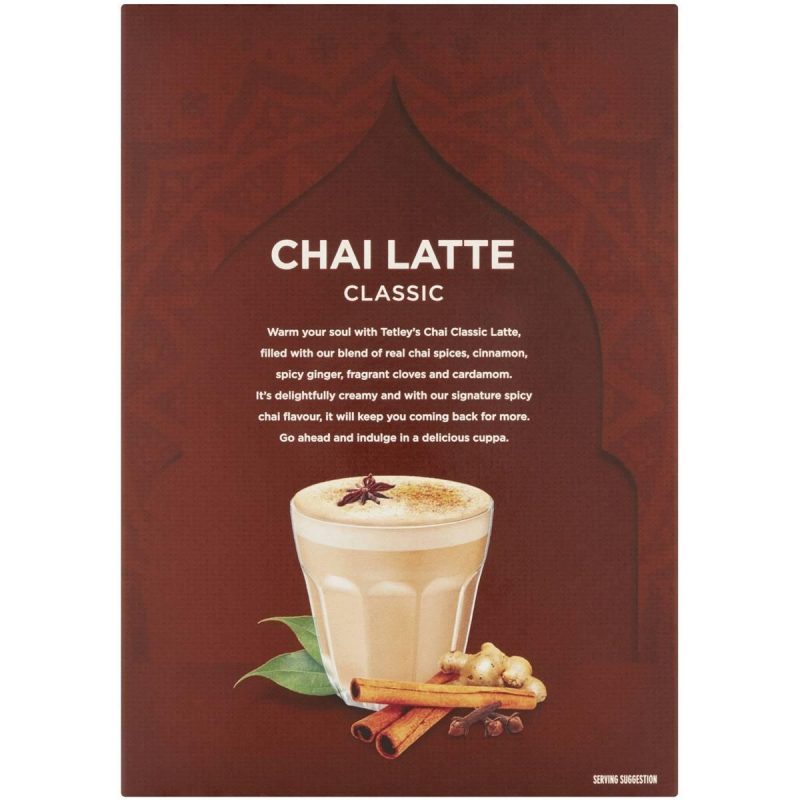 Tetley Chai Latte Classic Sachets 8 Pack