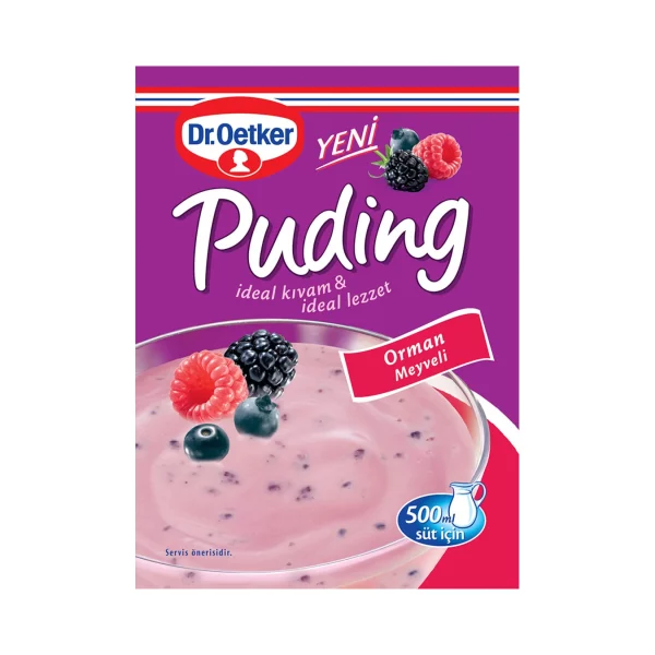Dr Oetker Forest Fruits Mixed Berry Pudding Powder Mix 80g