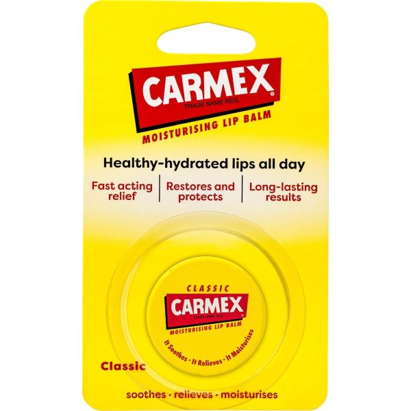 Carmex Lip Balm Moisturising Classic Jar 7g
