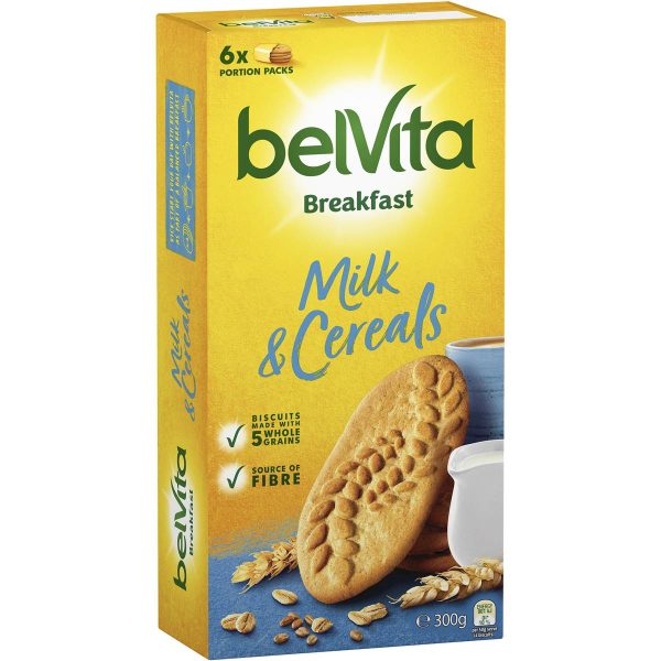 Belvita Milk and Cereal Breakfast Biscuits 6 Pack 300g