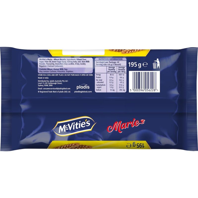 McVitie's Marie Biscuits 195g