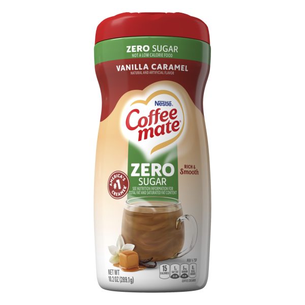 Coffee Mate Vanilla Caramel Zero Sugar Powder Tub 425g