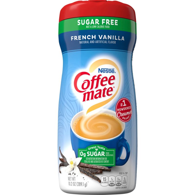 Coffee Mate French Vanilla Zero Sugar Powder Tub 425g