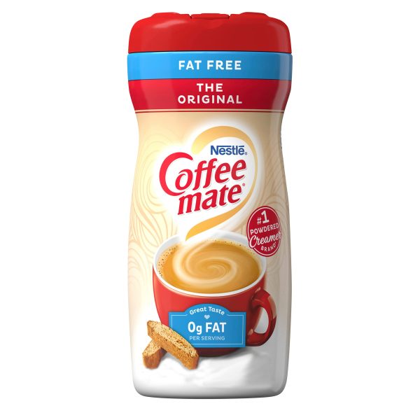 Coffee Mate Original Fat Free Creamer Powder Tub 453g