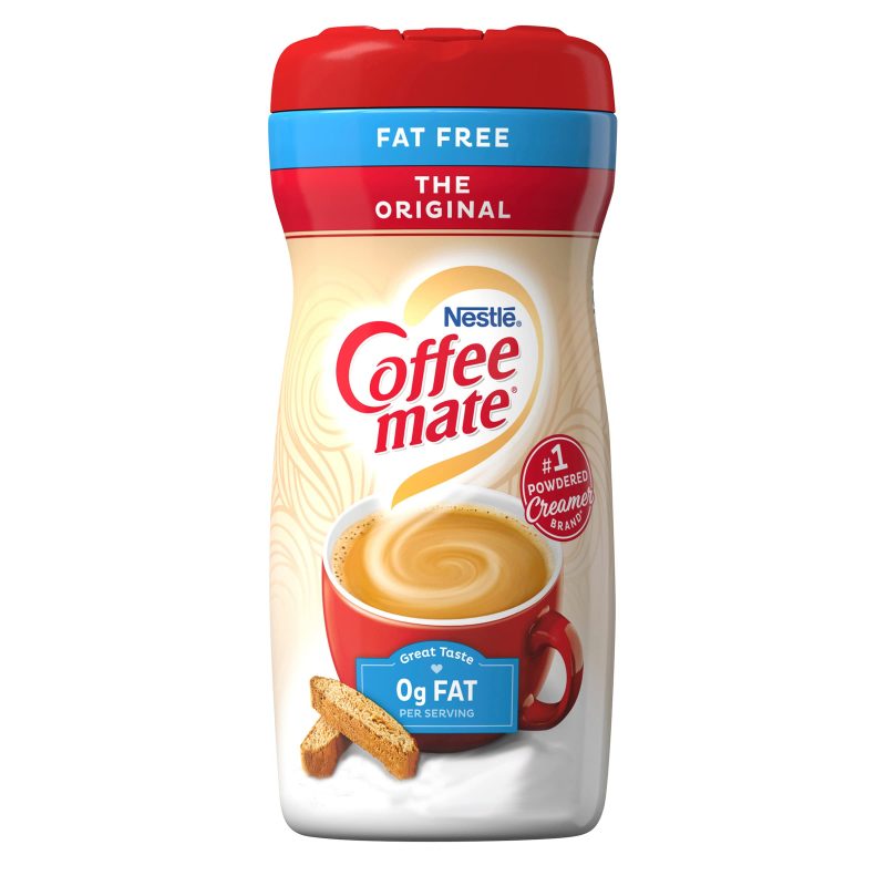 Coffee Mate Original Fat Free Creamer Powder Tub 453g