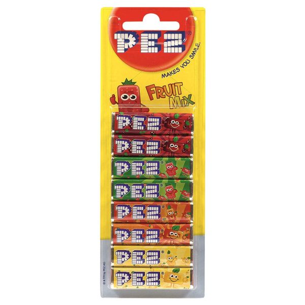 Pez Play Fruit Candy Refills 8 Pack 68g